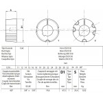 Klembus 1210-19 Taperlock