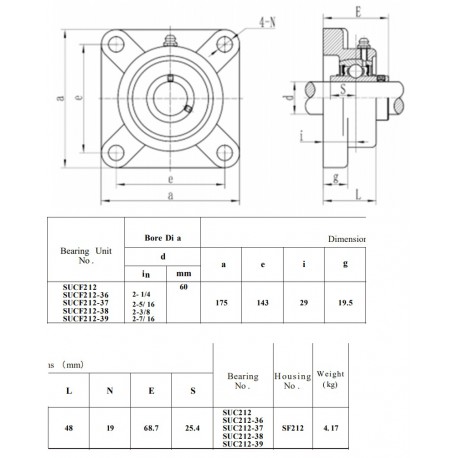 RVS lagerhuis F212
