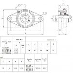 RVS flenslagerhuis ovaal SSFL 206