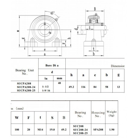 RVS lagerhuis PA208