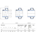SKF Spanlager YAR 204-2RF