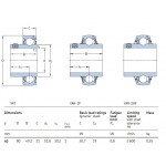 SKF Spanlager YAR 208-2RF