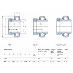 SKF Spanlager YEL 205-2F