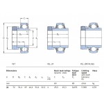SKF Spanlager YEL 207-2F