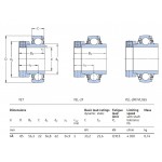 SKF Spanlager YEL 209-2F