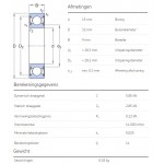 SKF Groefkogellager 6002-2RSH