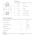 SKF Groefkogellager 6006-2RS1