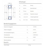 SKF Groefkogellager 6008-2RS1