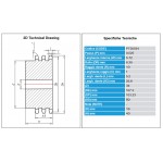 Kettingwiel 06B-3 34T-H