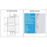 Kettingwiel 10B-3 24T-H