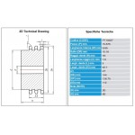 Kettingwiel 10B-3 27T-H