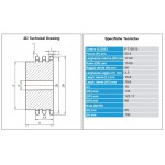 Kettingwiel 16B-3 15T-H