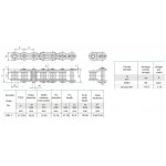 Rollenketting 20B-1