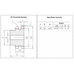 Kettingwiel 10B-2 13T-H