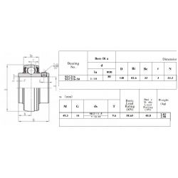 RVS Spanlager SSUC216