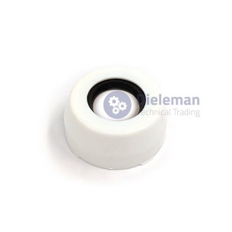 Bearing Cover open white 204