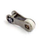 Verloopschakel HB50.8SS met Kunststofrol