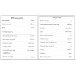 SKF Tonlager 22214 E
