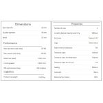 SKF tonlager 22210 EK