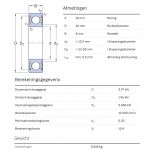 SKF Groefkogellager W6000-2RS1