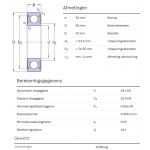 SKF Groefkogellager W6209-2RS1