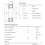 SKF Groefkogellager W61904-2RS1