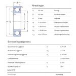 SKF Groefkogellager W61905-2RS1