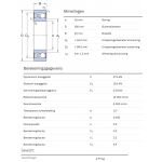 SKF Zelfinstellend kogellager 2211 E-2RS1TN9