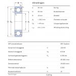 SKF Groefkogellager 6006-2Z