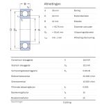 SKF Groefkogellager 6007-2Z