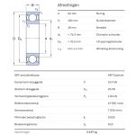SKF Groefkogellager 6013-2Z