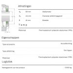 SKF Lagerhuisafdichting TSN518 L