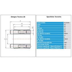 Spanelement KLEE050 dØ50-DØ80-L72