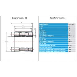 Spanelement KLEE065 dØ65-DØ95-L72