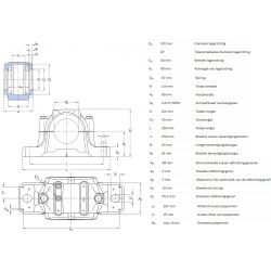 SKF Staand lagerhuis SNL 515-612