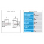 Tandriemschijf Aluminium T10-31 Z=032