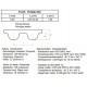 Tandriemschijf Aluminium T10-47 Z=032