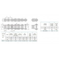Rollenketting 24B-1