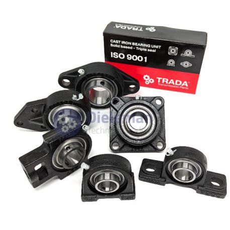 TRADA® gietijzeren lagerblokken