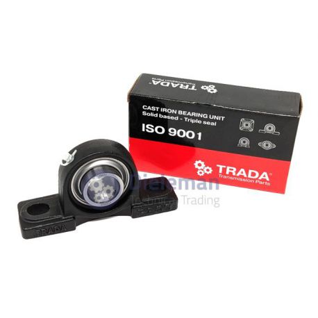 TRADA® staand lagerblok UCP stelschroef solid base triple seal