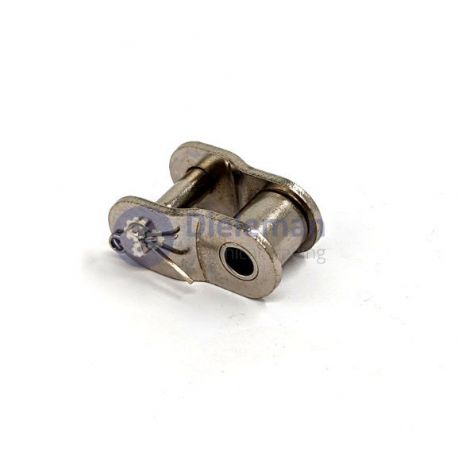TRADA® verloopschakel DIN simplex vernikkeld