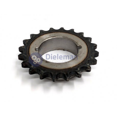 TRADA® kettingwielen simplex klembus gehard